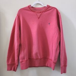 Polo Ralph Lauren Pink Crewneck Side Panel Sweatshirt Size M (F2)